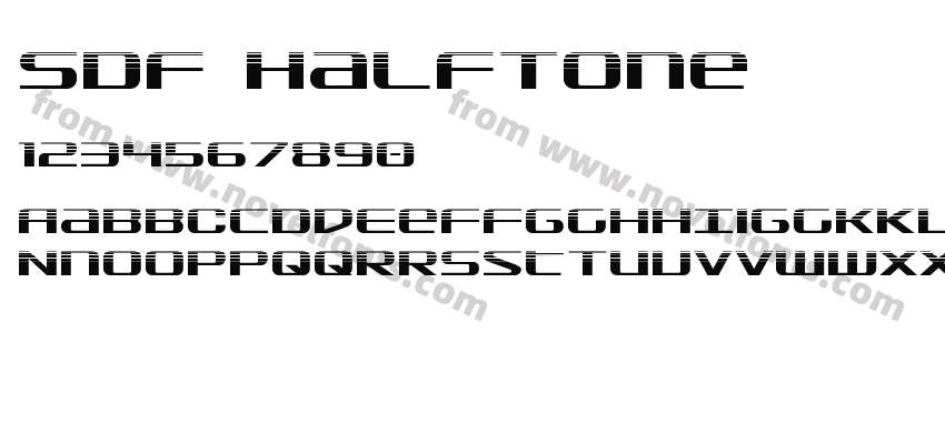 SDF HalftonePreview