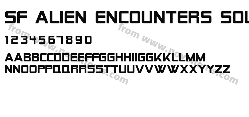 SF Alien Encounters SolidPreview