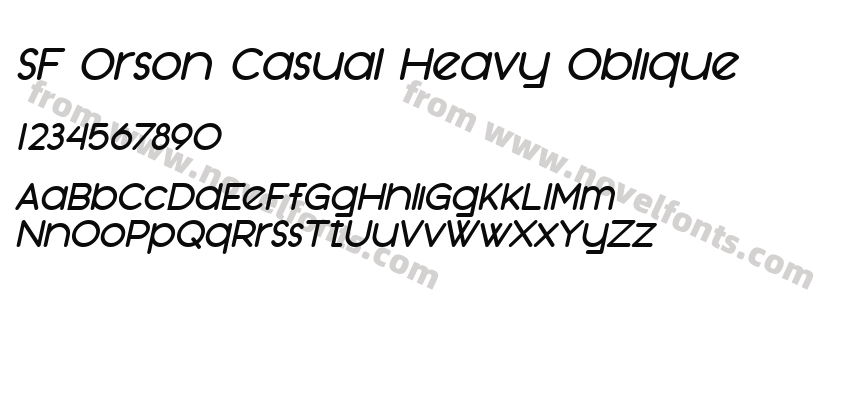 SF Orson Casual Heavy ObliquePreview