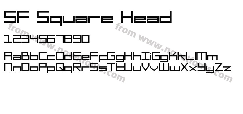 SF Square HeadPreview