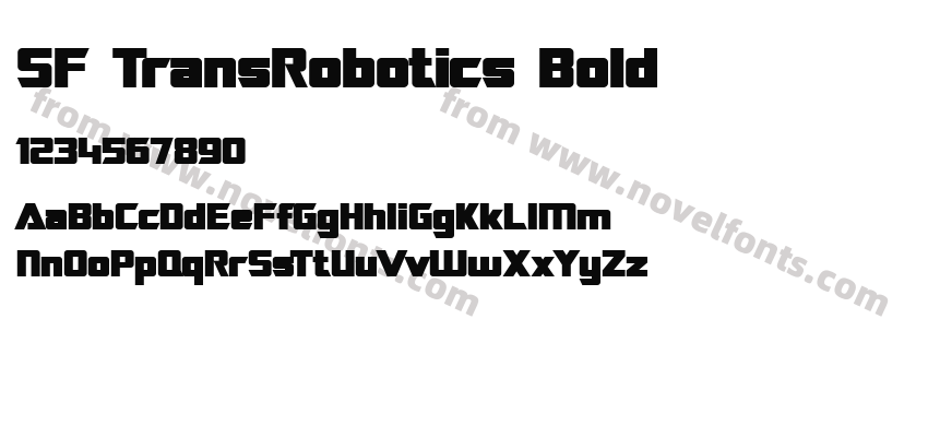 SF TransRobotics BoldPreview