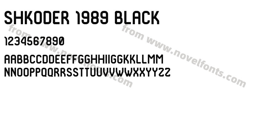 SHKODER 1989 BlackPreview