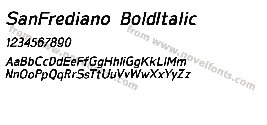 SanFrediano-BoldItalicPreview