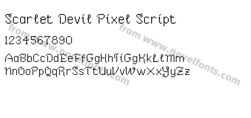 Scarlet Devil Pixel ScriptPreview