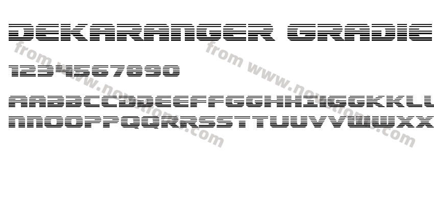 Dekaranger GradientPreview