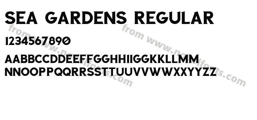 Sea Gardens RegularPreview