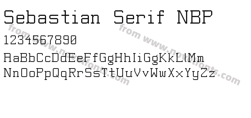 Sebastian Serif NBPPreview