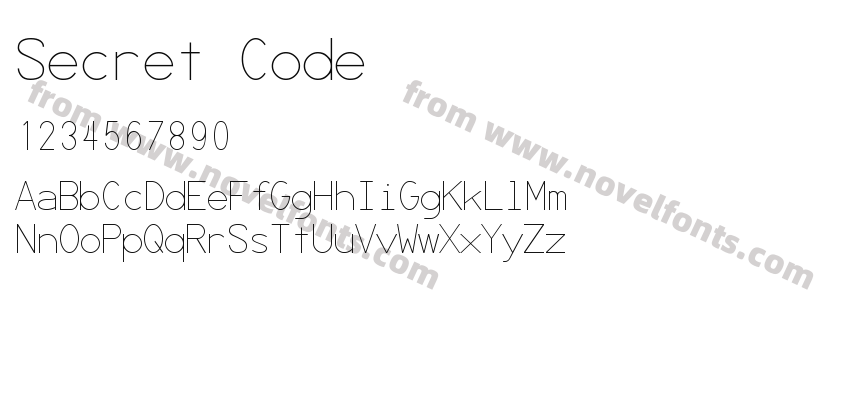Secret CodePreview