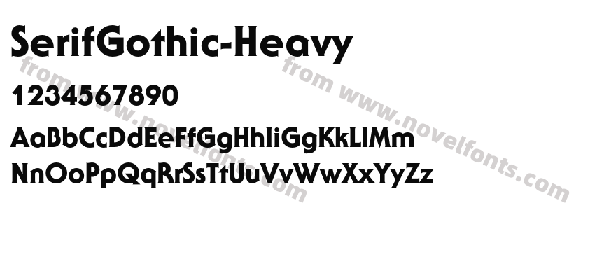 SerifGothic-HeavyPreview