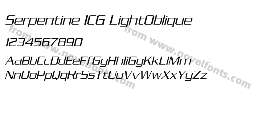 Serpentine ICG LightObliquePreview