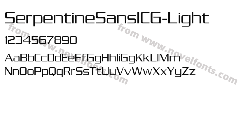 SerpentineSansICG-LightPreview