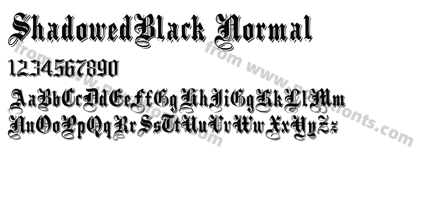 ShadowedBlack NormalPreview