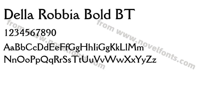 Della Robbia Bold BTPreview