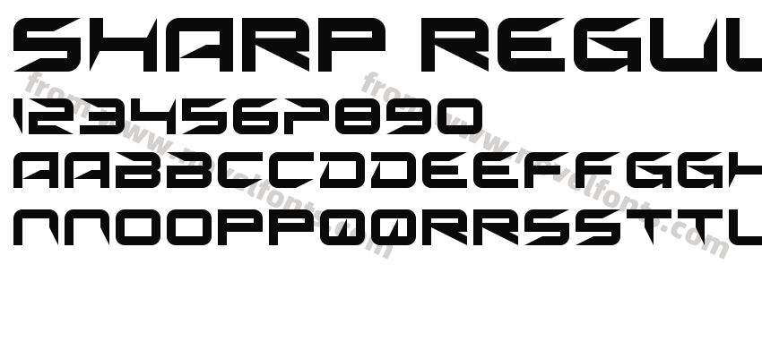 Sharp RegularPreview