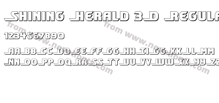 Shining Herald 3D RegularPreview