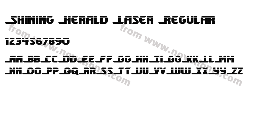 Shining Herald Laser RegularPreview