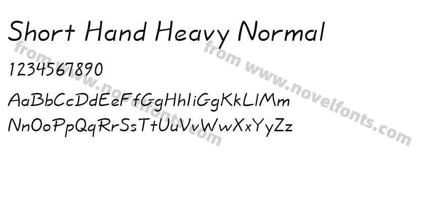 Short Hand Heavy NormalPreview