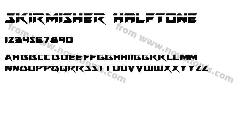 Skirmisher HalftonePreview