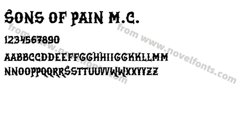 Sons of Pain M.C.Preview