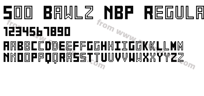 Soo Bawlz NBP RegularPreview