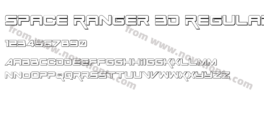 Space Ranger 3D RegularPreview