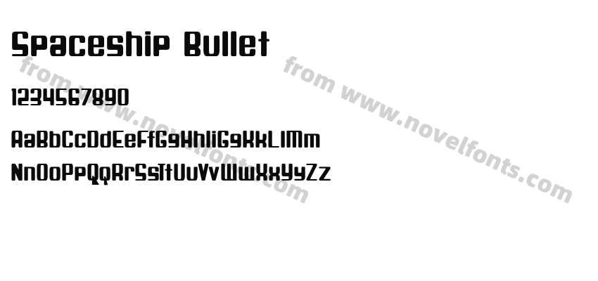 Spaceship BulletPreview