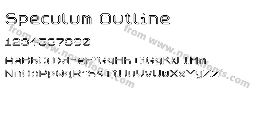 Speculum OutlinePreview