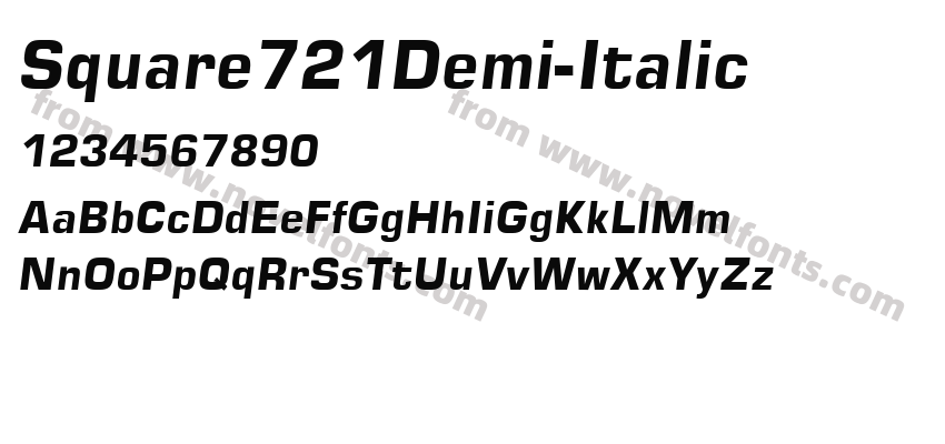 Square721Demi-ItalicPreview