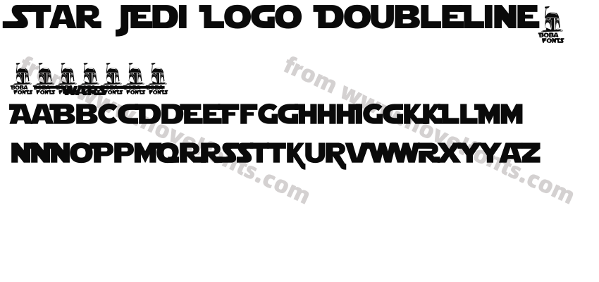 Star Jedi Logo DoubleLine2Preview