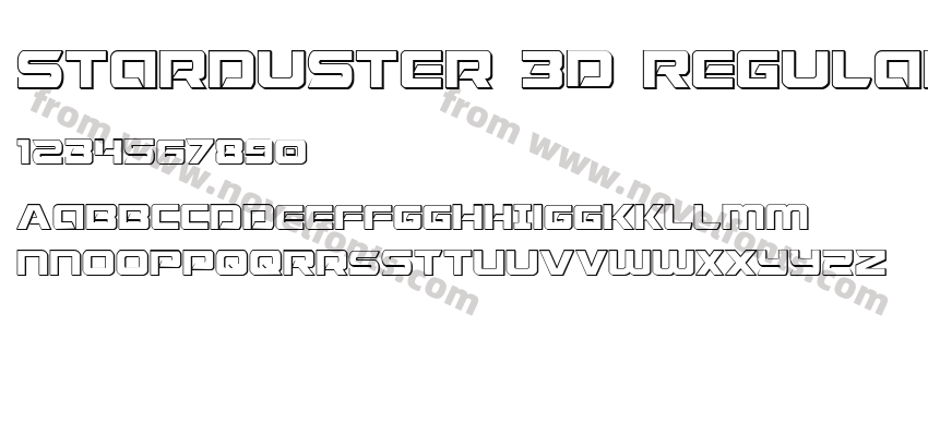 Starduster 3D RegularPreview