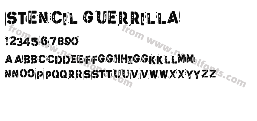 Stencil GuerrillaPreview