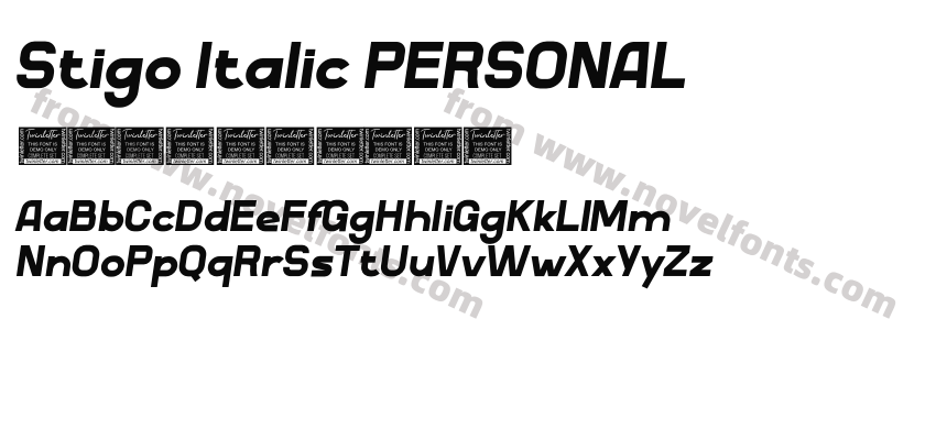 Stigo Italic PERSONALPreview