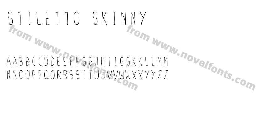 Stiletto SkinnyPreview