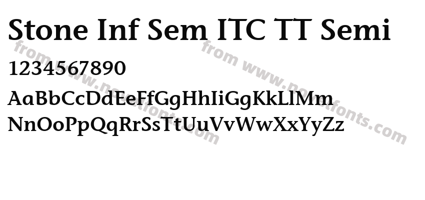 Stone Inf Sem ITC TT SemiPreview