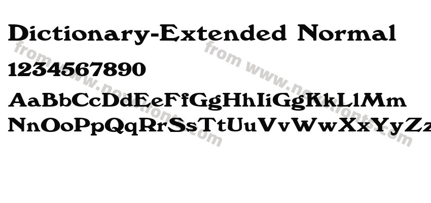 Dictionary-Extended NormalPreview