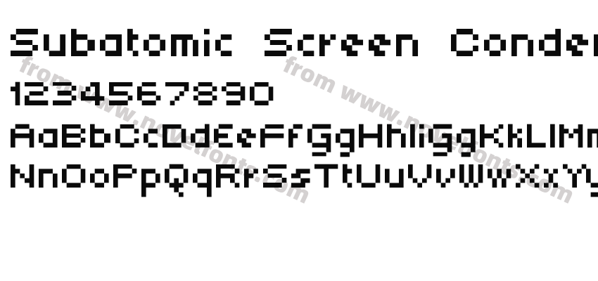 Subatomic Screen CondensedPreview
