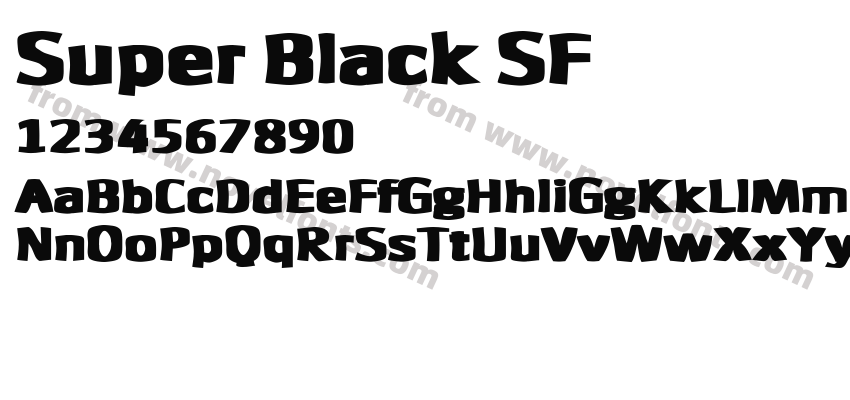 Super Black SFPreview