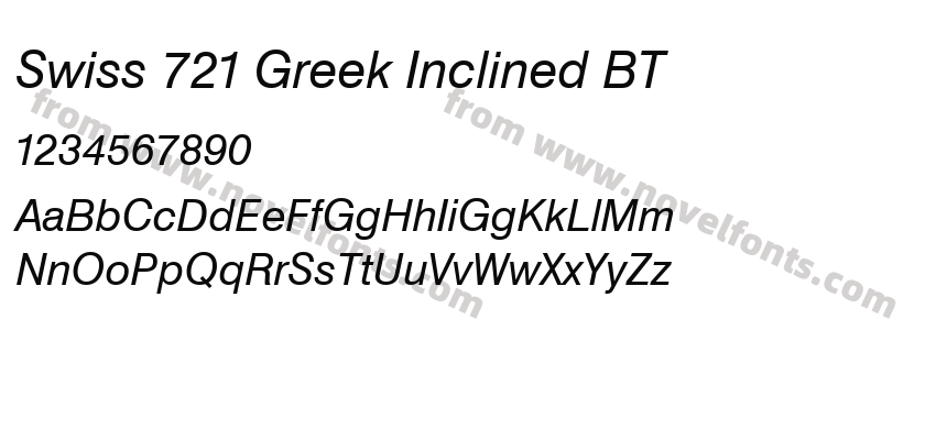 Swiss 721 Greek Inclined BTPreview