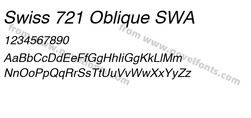 Swiss 721 Oblique SWAPreview