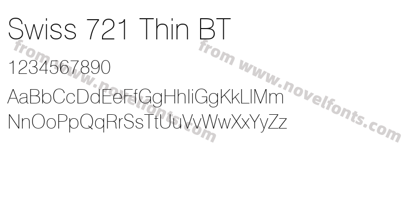 Swiss 721 Thin BTPreview