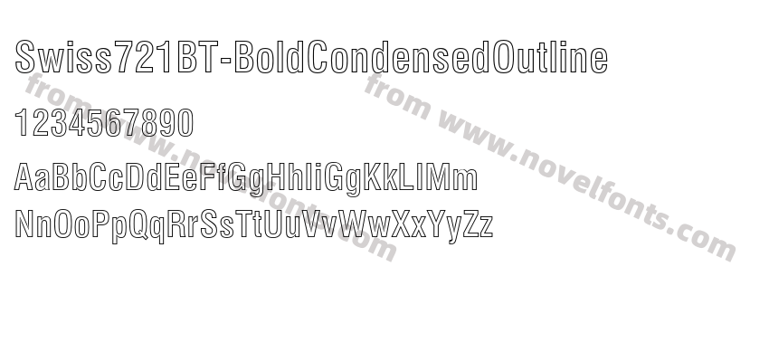 Swiss721BT-BoldCondensedOutlinePreview