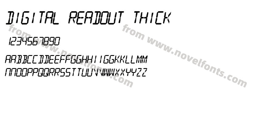 Digital Readout ThickPreview