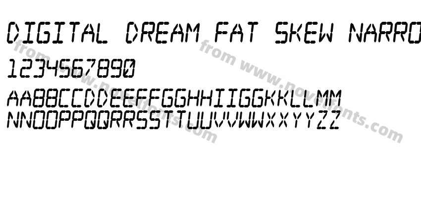 Digital dream Fat Skew NarrowPreview