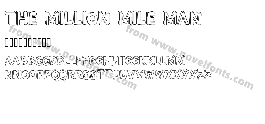 THE MILLION MILE MANPreview