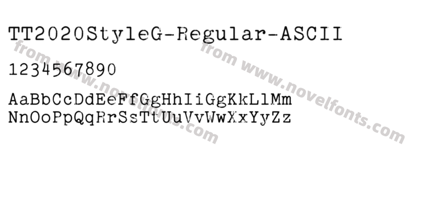 TT2020StyleG-Regular-ASCIIPreview