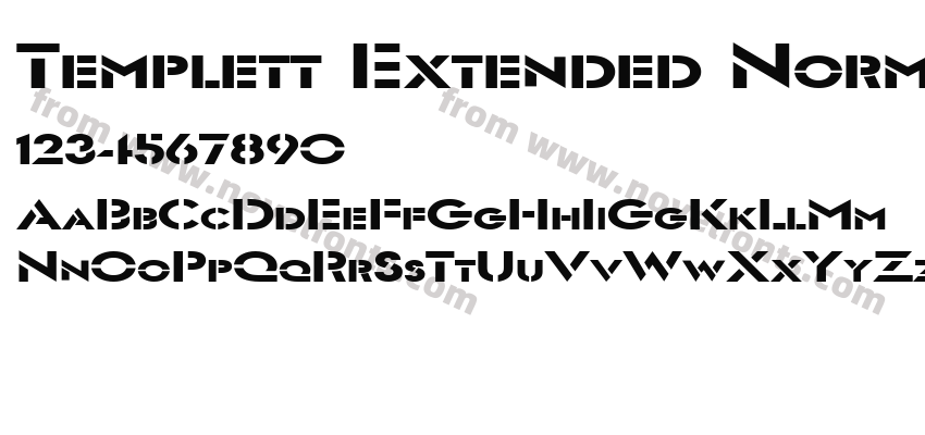 Templett Extended NormalPreview