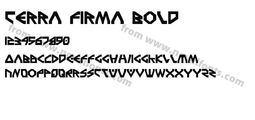 Terra Firma BoldPreview