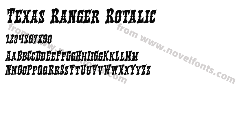 Texas Ranger RotalicPreview