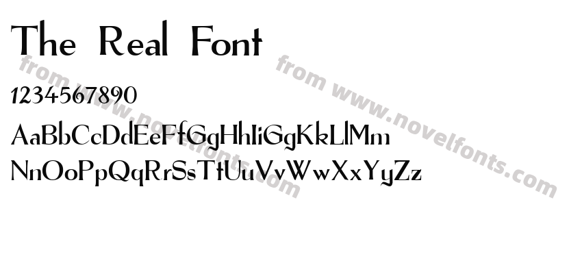 The Real FontPreview