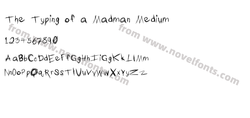 The Typing of a Madman MediumPreview